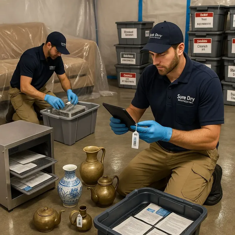 Content Protection and Restoration process in Belington, WV