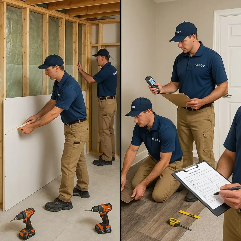 Repairs and Reconstruction process in Belington, WV