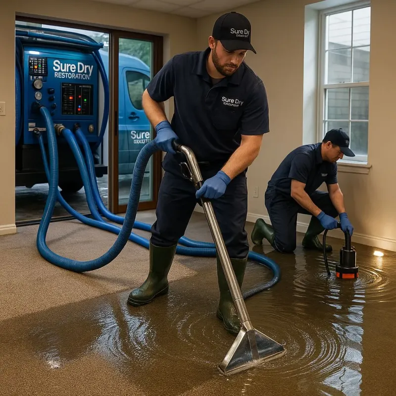 Water Extraction and Removal process in Belington, WV